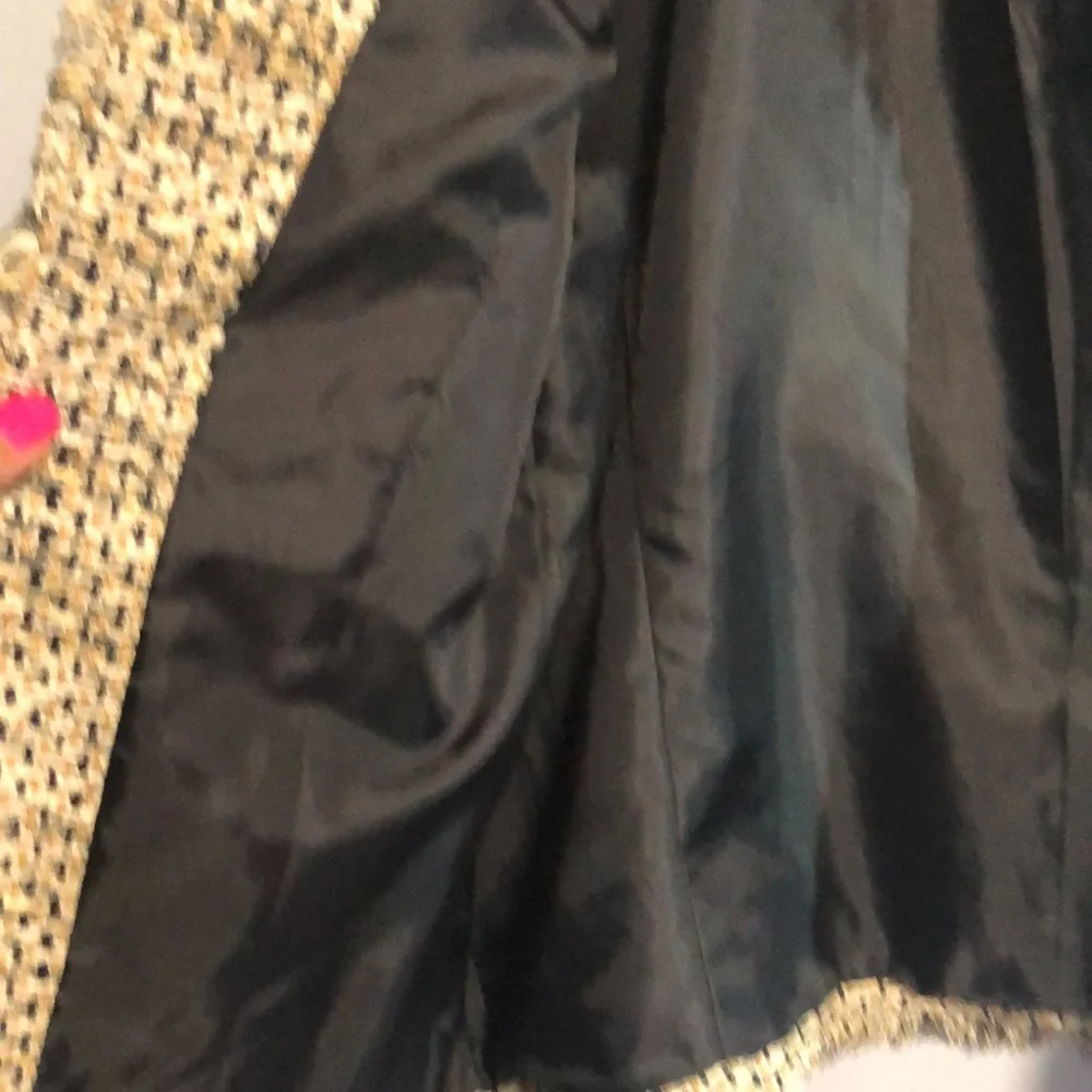WORTHINGTON 100% silk open front blazer